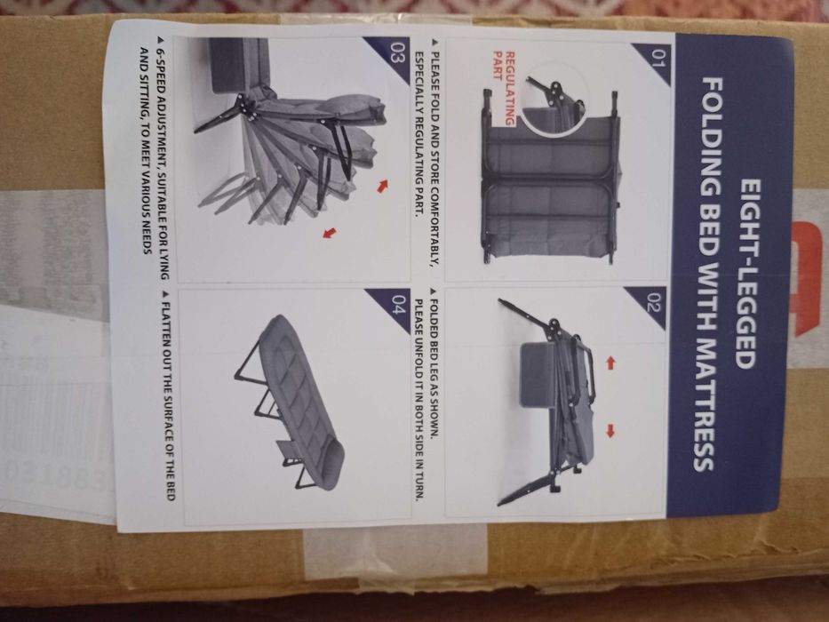 Cama single desdobravel 66×200cm NOVA