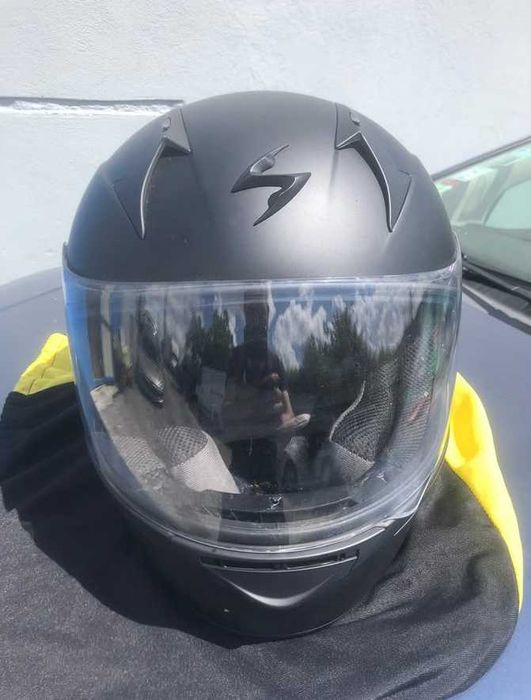 Capacete Scorpion Exo R-410 novo