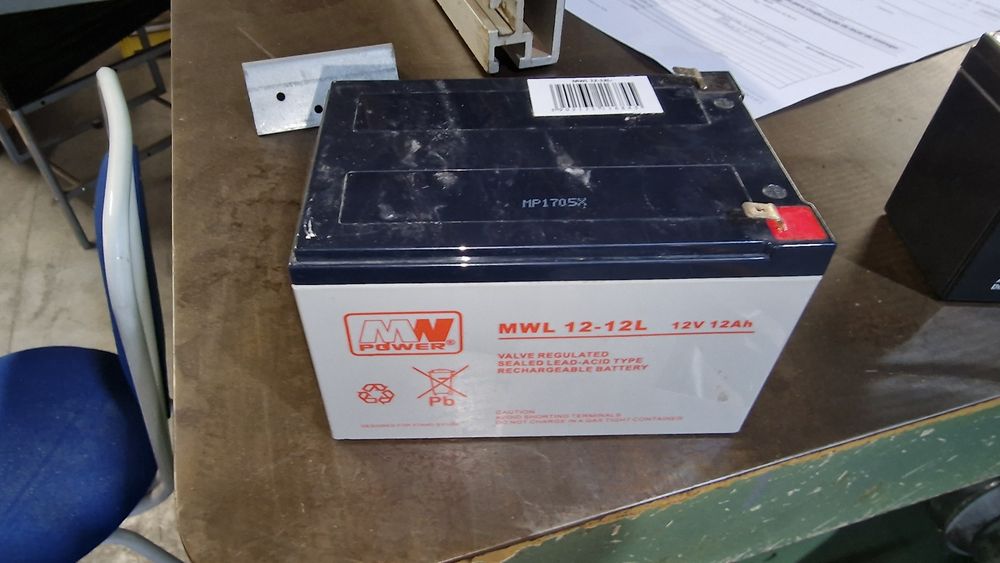 Baterias alarmtec 12-12l ..12v 12ah mn Power