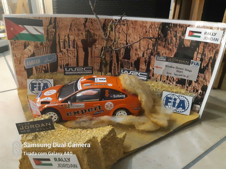 1 18 diorama Ford /wrc/rally