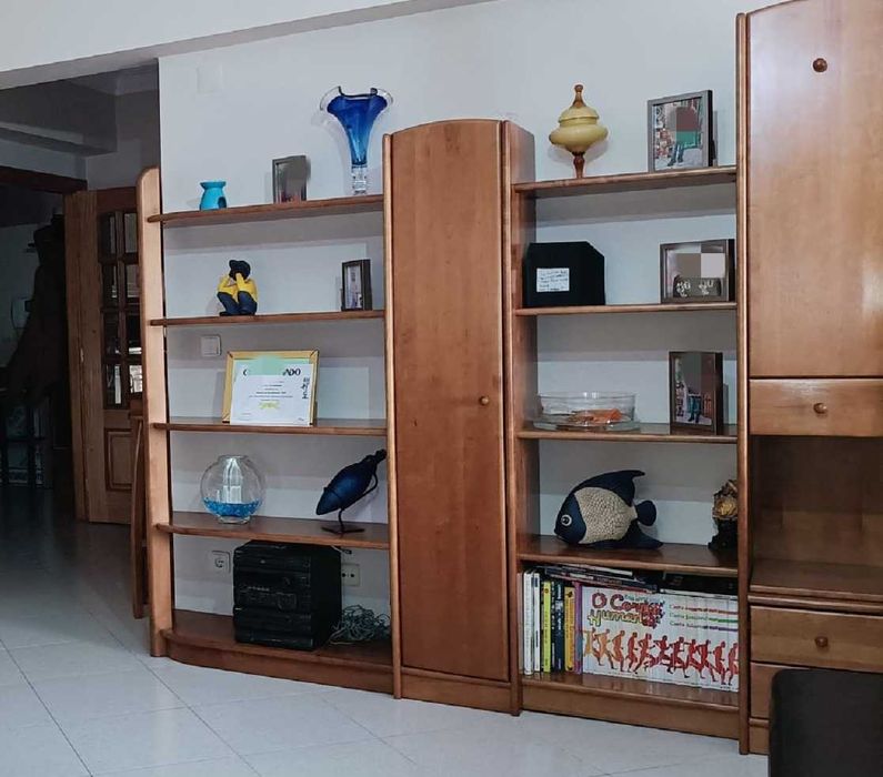 Movel sala cerejeira estante
