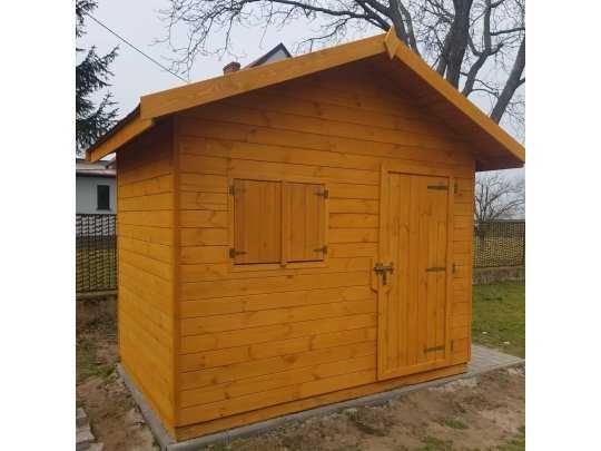 Domek drewniany narzędziowy,gospodarczy,ogrodowy,magazyn,taras, 3x2m