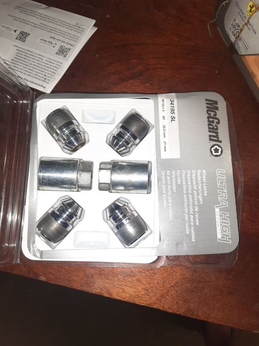 Секретні колісні гайки McGard м12х1.5