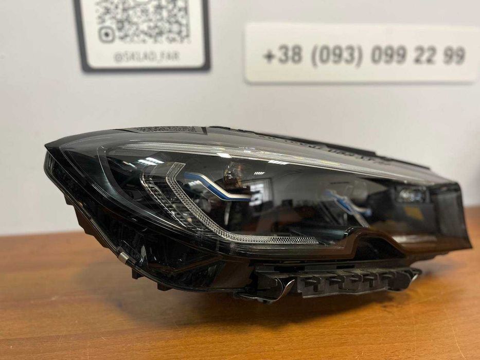 Фара фары оптика BMW 3 g20 g21 G20 G21 laser shadow БМВ г20 г21  пара