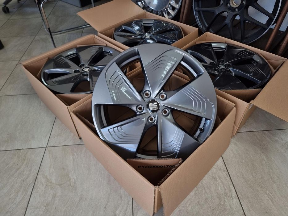 Nowe Oryginalne Felgi Seat Leon Toledo Altea Cupra Born 5X112 18 Cali