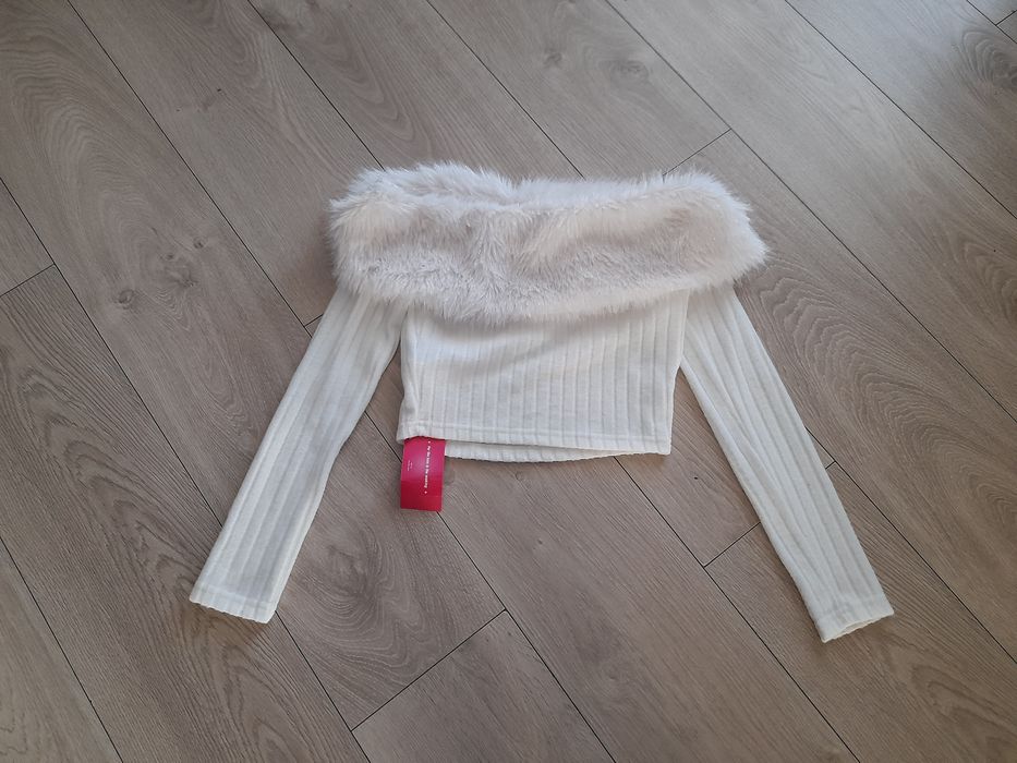 Biały sweterek 36