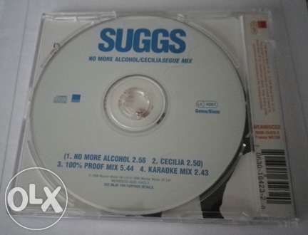Cd single suggs no more alcohol/cecilia segue mix