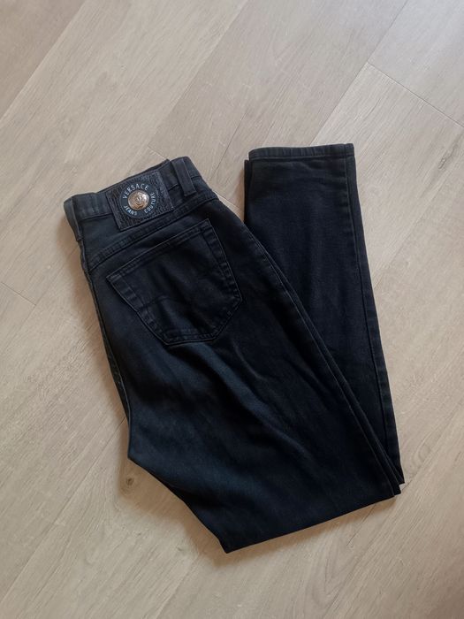 Versace Jeans Couture czarne jeansy