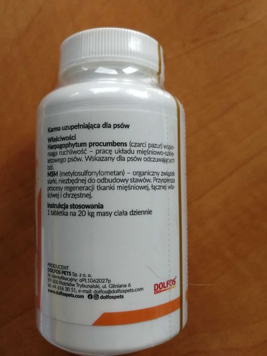ArthroDol 90 tabletek Czarci Pazur dla psa. 2 opakowania