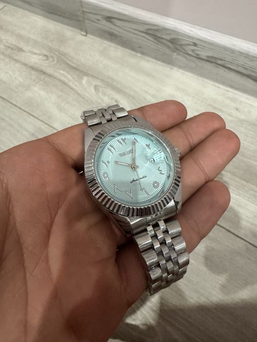 Cyan zegarek seiko arabic dial