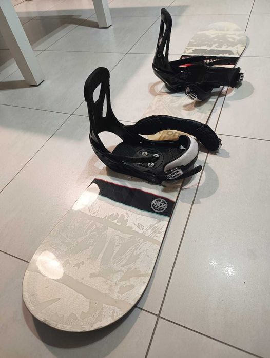 Snowboard deska RIDE Manic 158 cm + wiązanie Burton Custom używane
