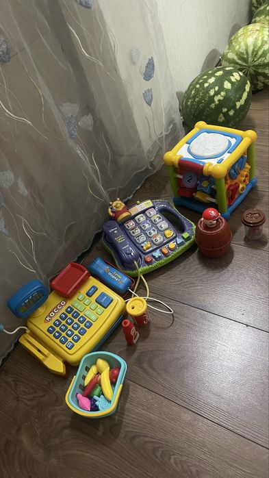 Игрушки кассовый апарат