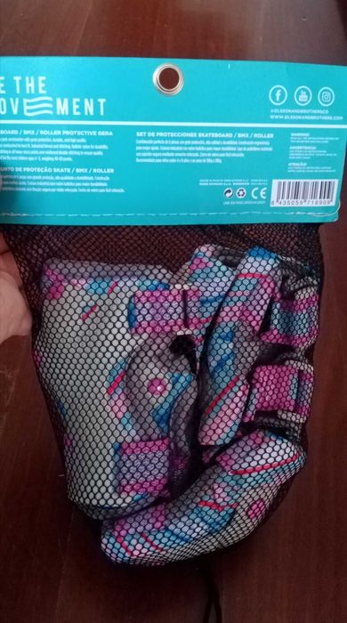 Proteção skate, patins, bmx