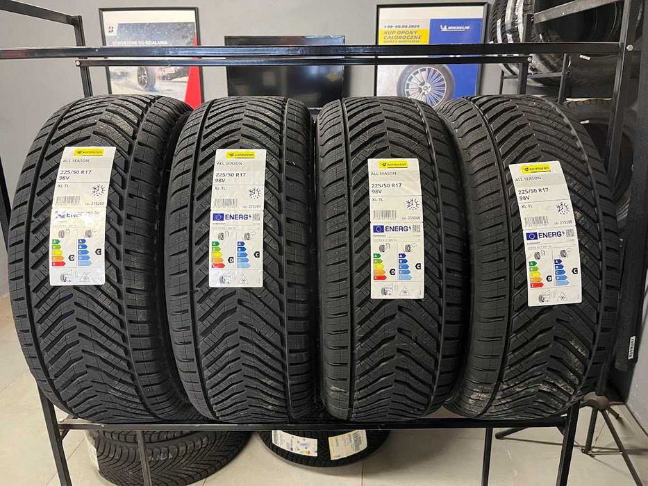 225/50R17 Kormoran All Season cztery nowe opony całoroczne 2025