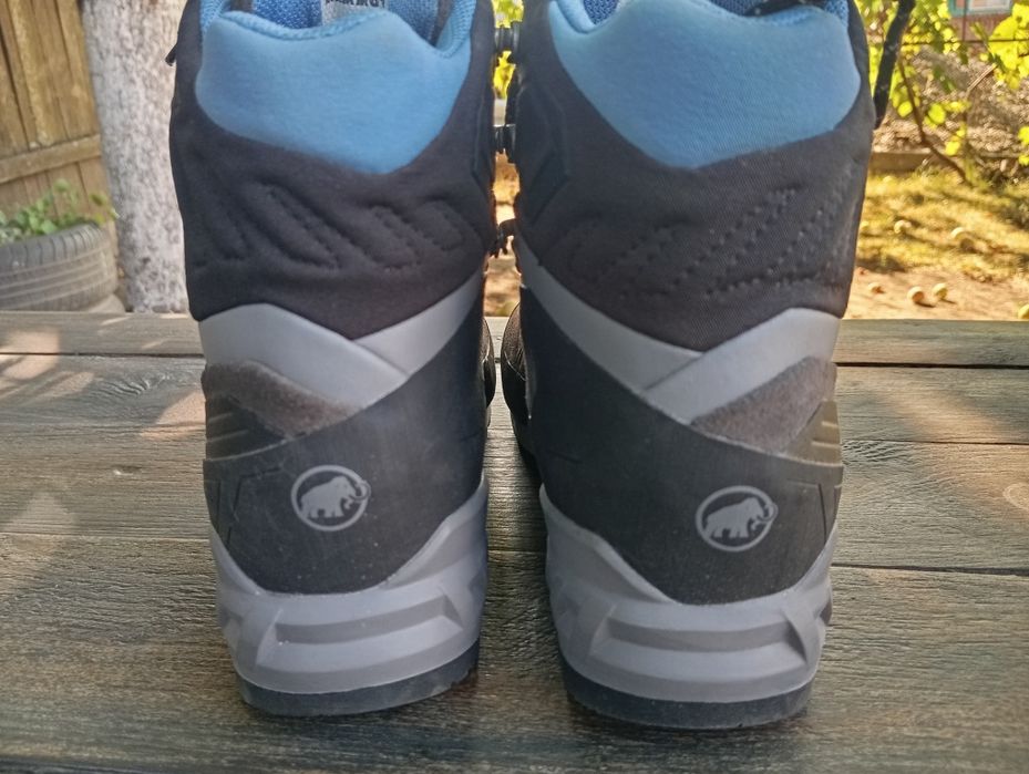 Гірські черевики жіночі Mammut Kento Tour High GTX® Women Dark titanium-whisper
