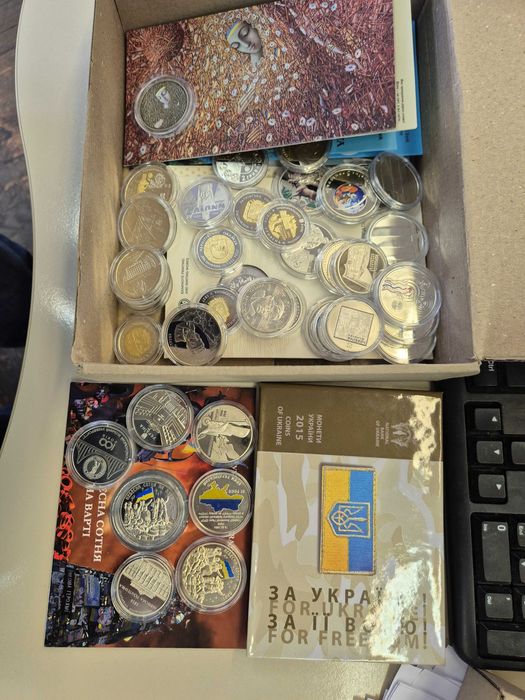 Обмін монет НБУ нейзильбер