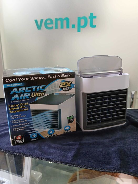 Ventilador e Mini Ar Condicionado a Água ou Gelo (NOVOS)