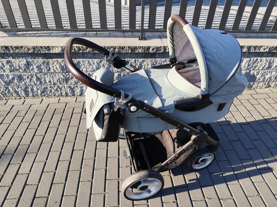 Wózek gondola Mutsy Evo + torba piękny stan