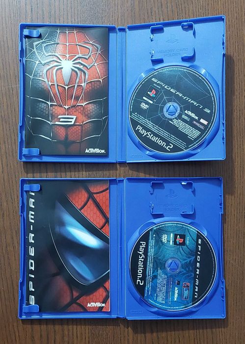 (PS2 PAL) Spider-Man 1 & Spider-Man 3