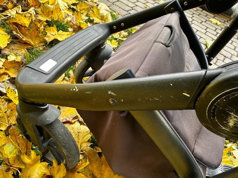 Wózek 2w1 Roan grafit z brązem