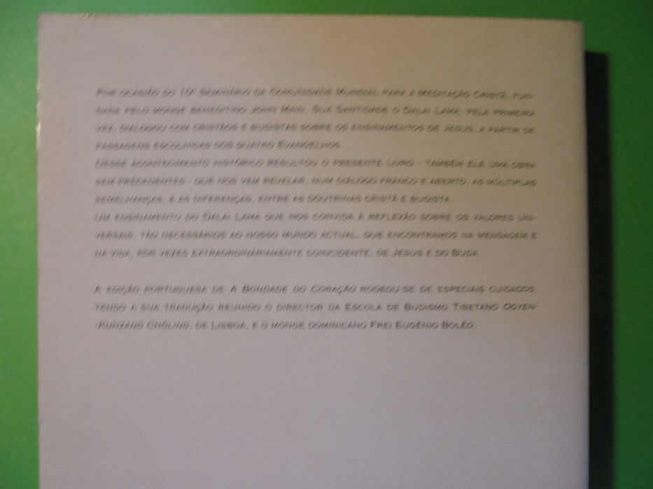 Lama (Dalai);A Bondade do Coração-Uma Perspectiva-Budista