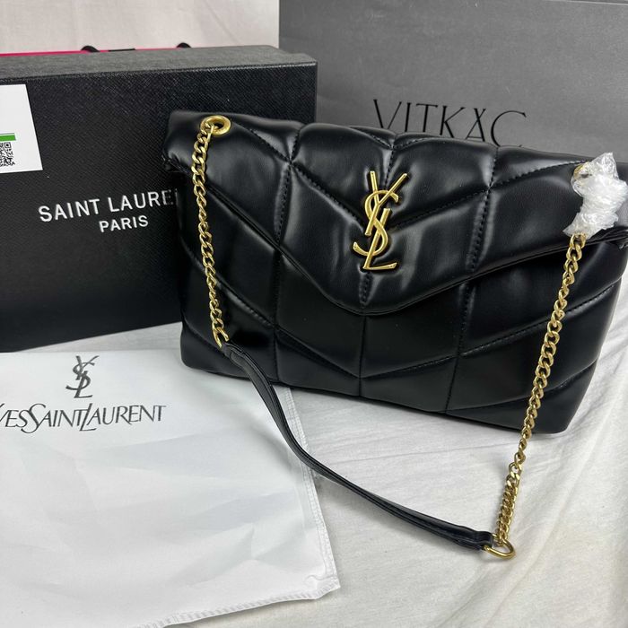 Torba zestaw komplet ysl damska czarna nowa pełne logowanie HIT