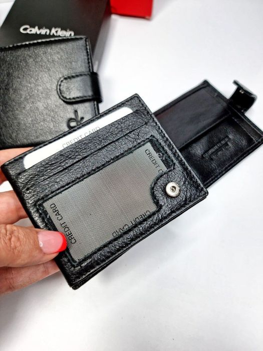 Шкіряний гаманець Чоловічий гаманець портмоне Мужской кожаный кошелек