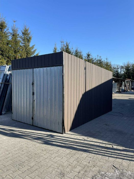 Garaż blaszany budowlany 3x5