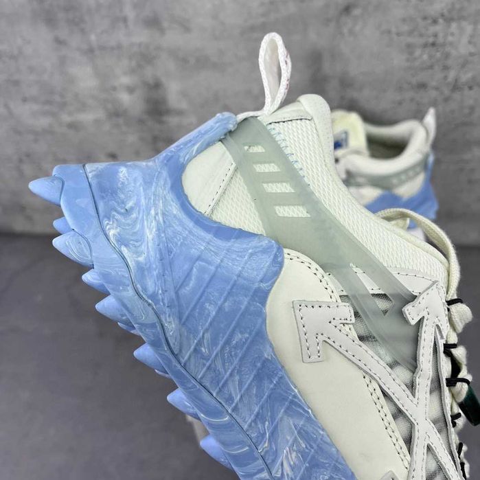 (БЕЗ ПЕРЕДОПЛАТИ)Off-White Odsy 1000 White оф вайт одсі бежеві сині