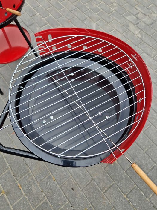 GRILL WĘGLOWY okrągły Ruchomy śr. 44 cm