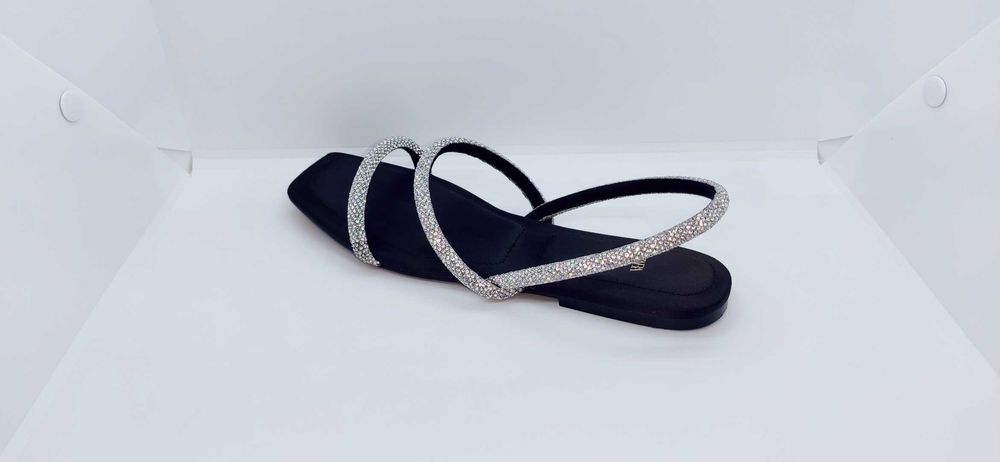 Босоніжки Босоножки со стразами Zara оригинал