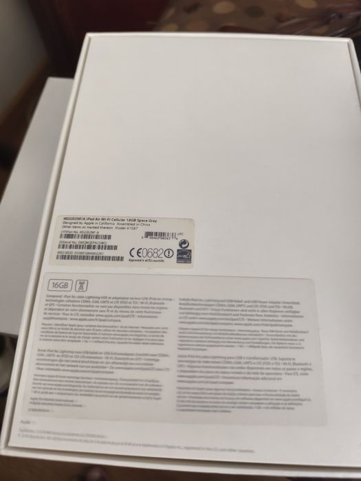 iPad air 2 16gb com caixa