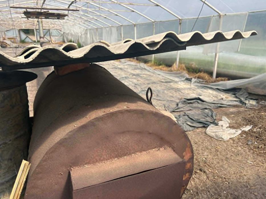 KOMPLETNY Zestaw Grzewczy do Tunelu – Piec Nadmuchowy + Radiator