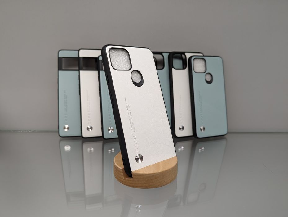 Топ продаж! Кожаный чехол Google Pixel 4 A 5G "Code LEATHER"