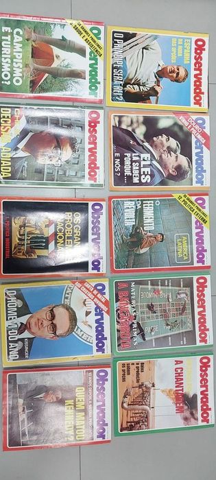 Revistas Observador (anos 60 e 70)