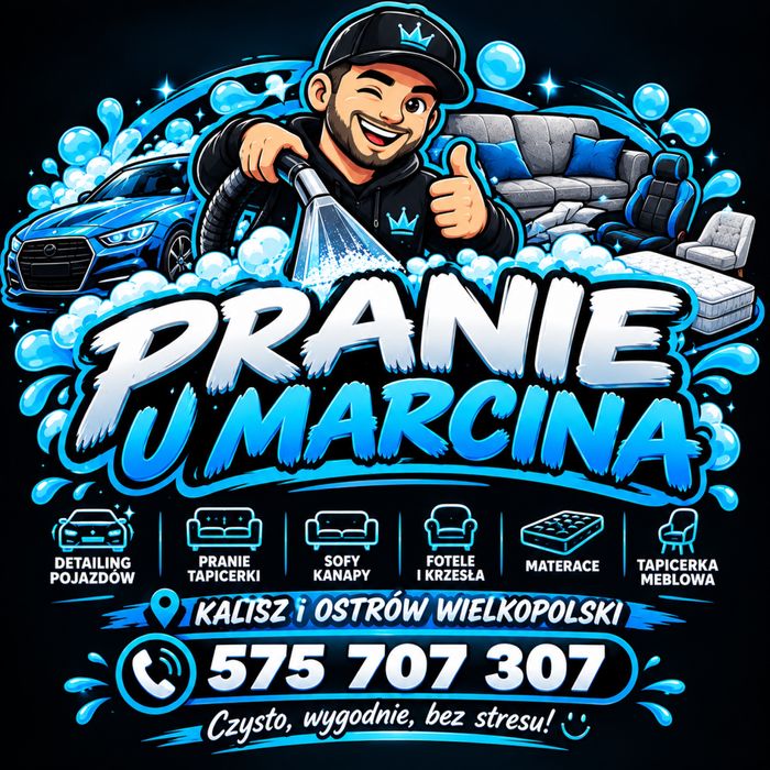 Pranie Tapicerki u Marcina Detailing Mobilny w Kaliszu oraz Ostrów wielkopolski
