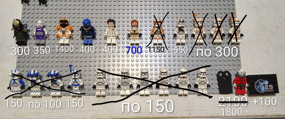 Lego Star Wars Мініфігурки Лего Стар Варс Оригінал та інші
