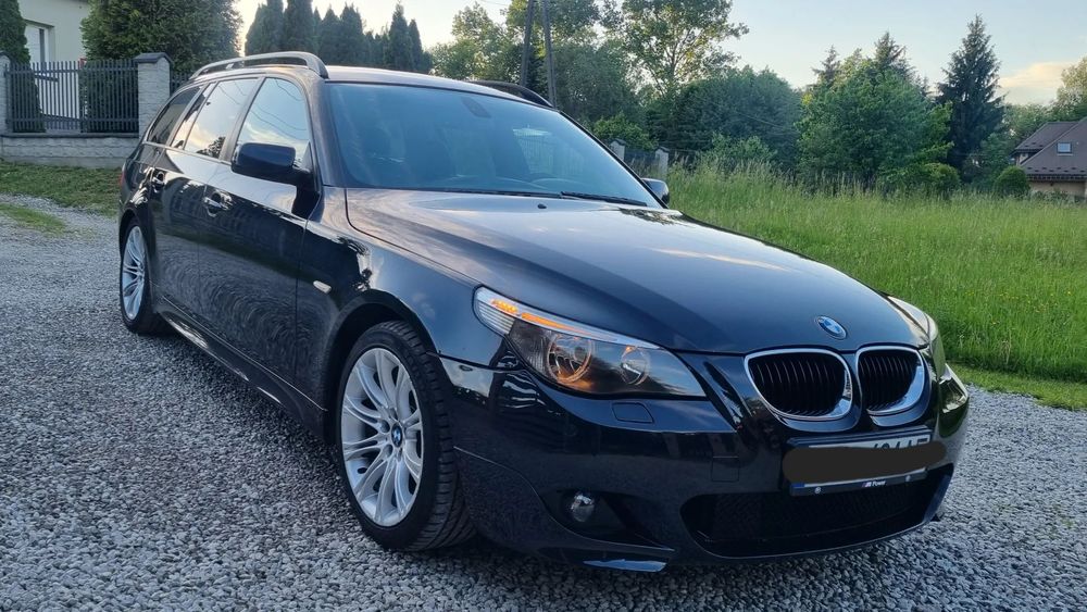 BMW Seria 5 520d ,m-pakiet z vinu,pdc,navi manual