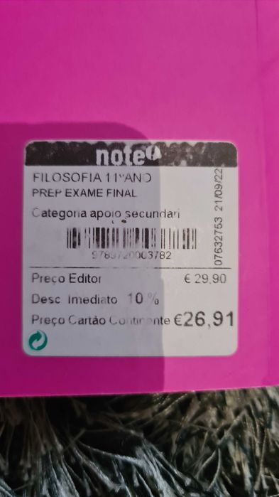 Livro de preparação para o exame de filosofia