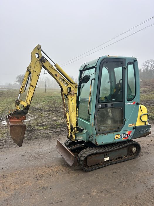 Minikoparla Yanmar B15-2