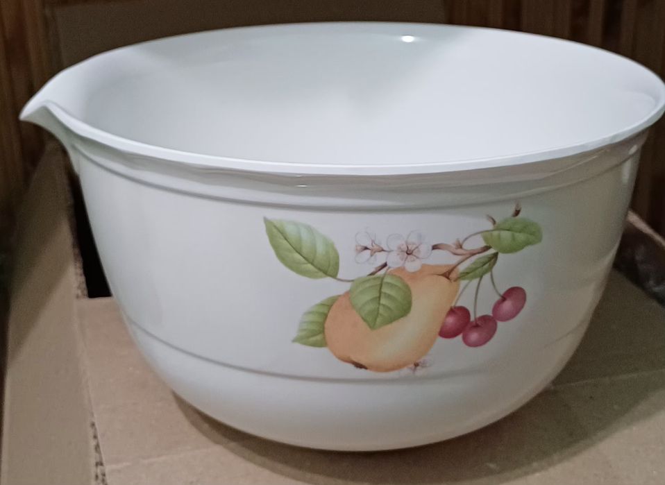 Большая миска для смешивания из меламина с рисунком Ashberry