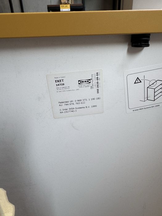 Ikea eket 4 połki, szafka, regał