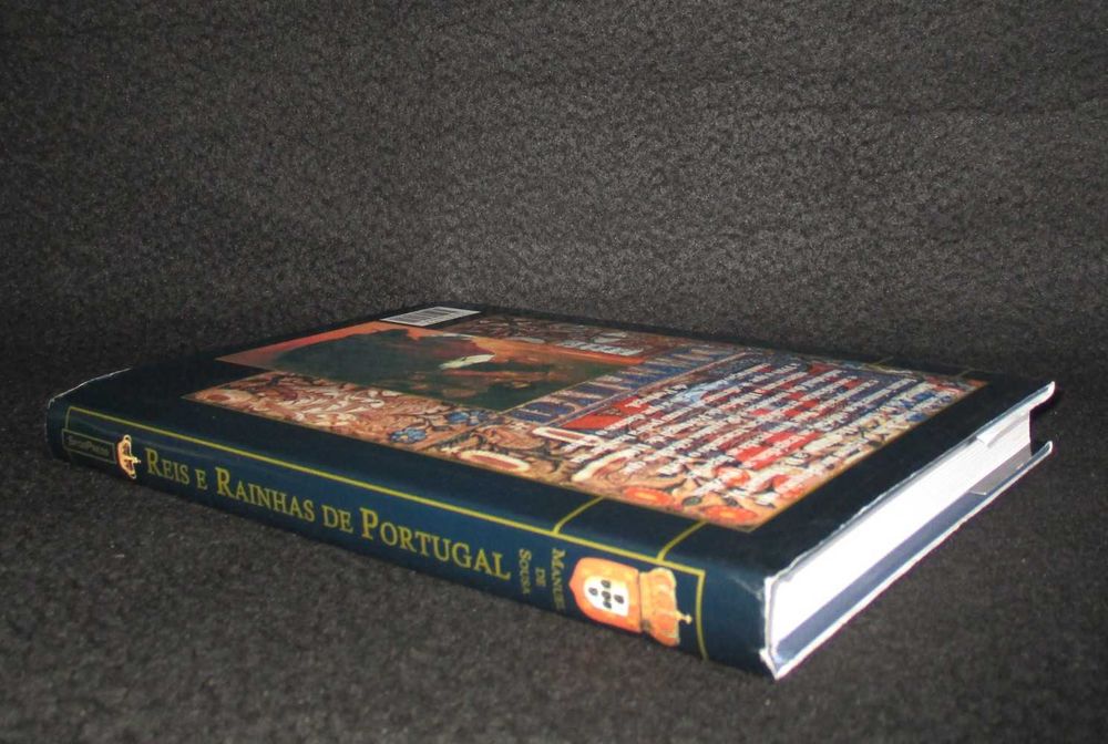 Livro Reis e Rainhas de Portugal Manuel de Sousa