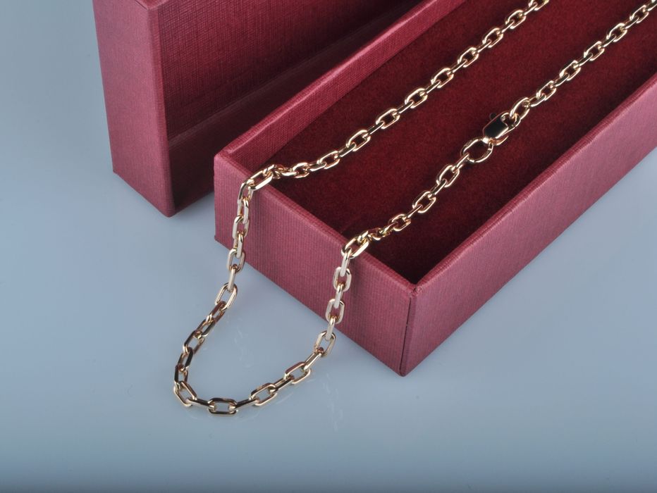 Золотая цепочка Якорная  15.27g - 60см