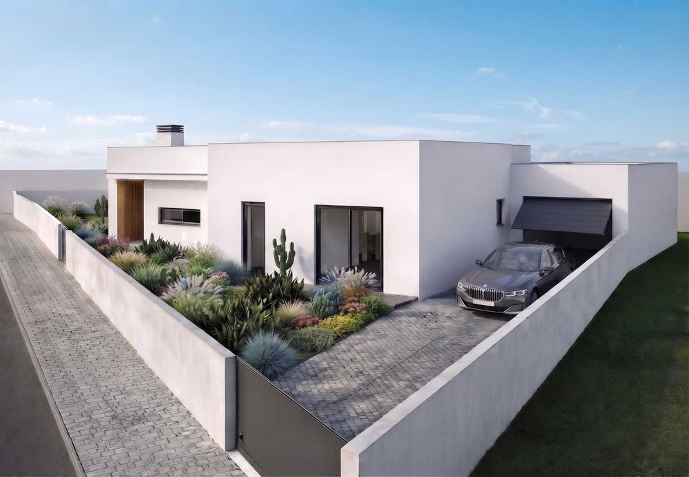 Moradia Térrea T3+1 Inserida Terreno 674 M² - 15Km da Ericeira