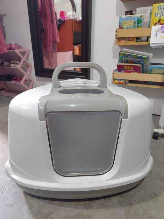 Caixa de areia para gatos