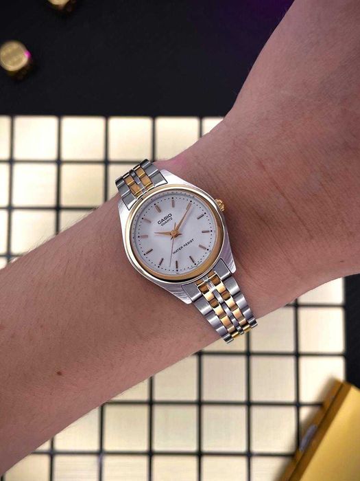Жіночий класичний годинник Casio LTP-1129G-7A