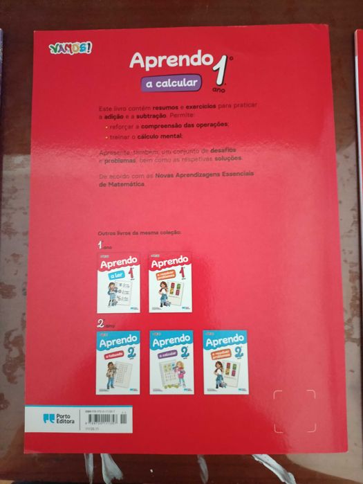 Livros apoio 1°ano escolar