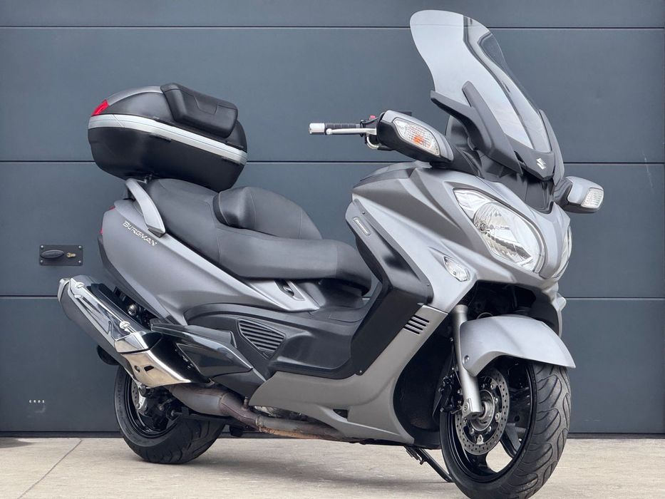 Suzuki Burgman 650 Executive //el. szyba i lusterka//grz. kanapa i manetki // AN 650