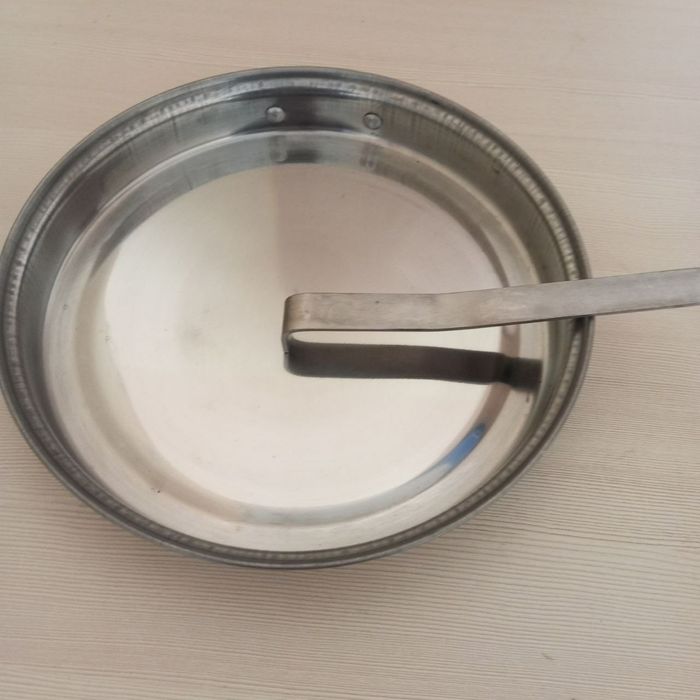 Сковорода - деко-пательня з нержавіючої сталі